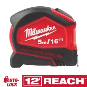 Milwaukee 6 ft. Keychain Tape Measure